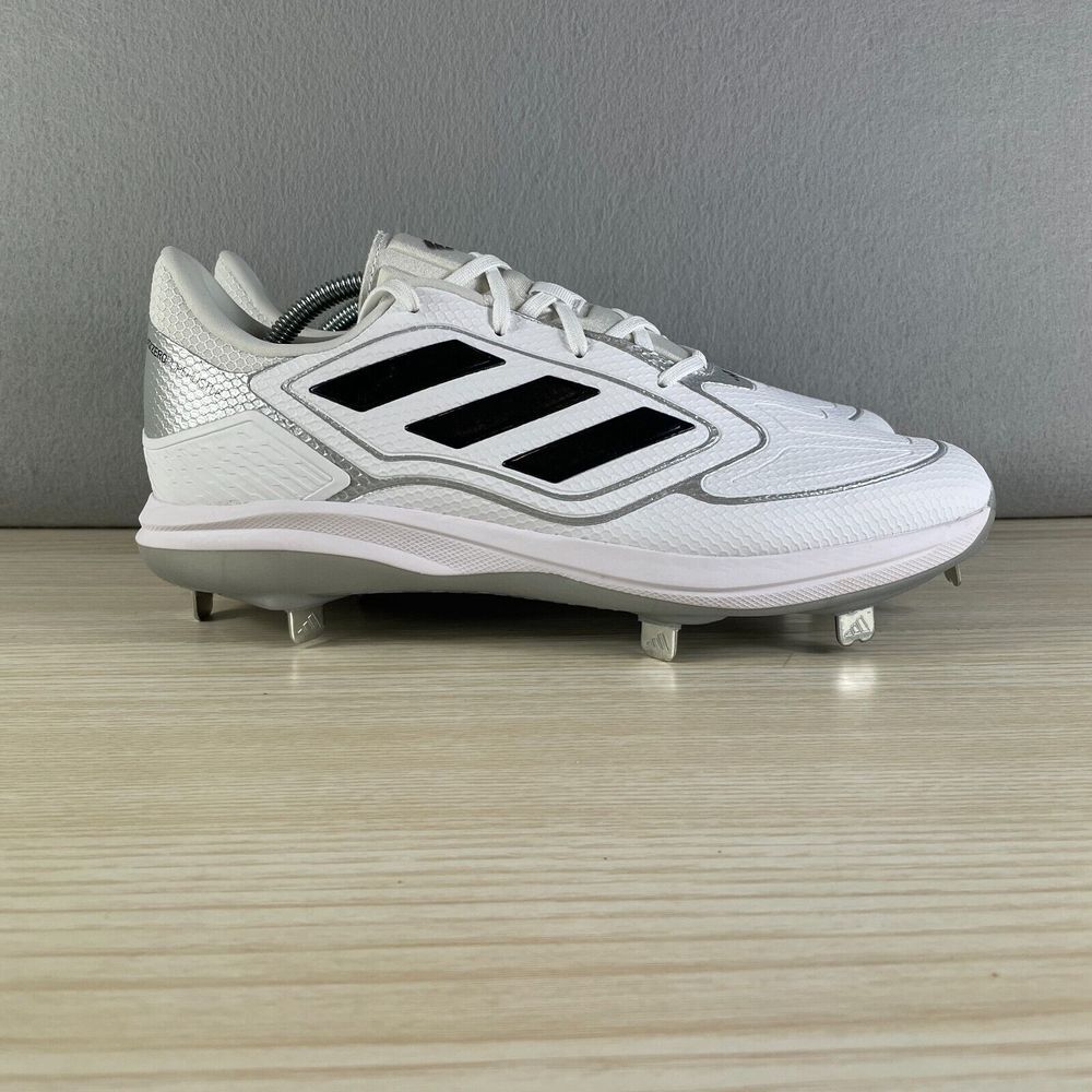 Adidas Adizero Purehustle Womens Softball‎ Cleats White Silver 13 Wide IG7135